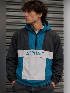 asphalt windbreaker